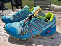 Salomon Trekkingschuh Gr. 41 1/3 fallen kleiner aus Hessen - Hanau Vorschau