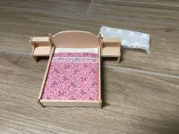 Lundby Schlafzimmer Bett rosa mit weißer Gardine, Vorhang - 1:18 Bayern - Wolnzach Vorschau