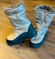 Stylische warme Boots Silber Gr. 38 Rheinland-Pfalz - Meckenheim Vorschau