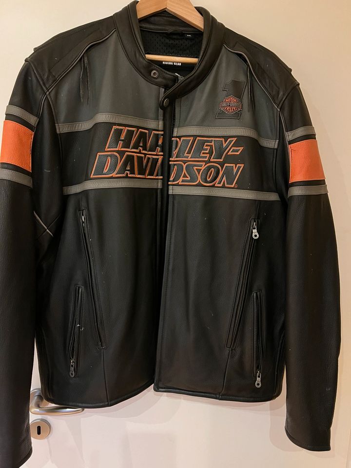 Harley-Davidson, Motorrad Lederjacke 2XL Brustumfang 67cm Np.780€ in Nettetal