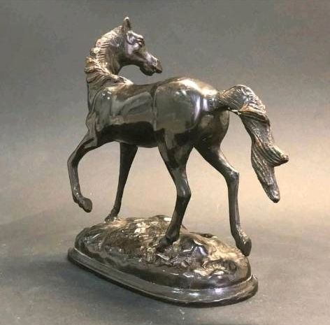 Bronze, « Cheval au galop » in Ahlefeld-Bistensee