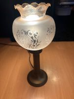 Nachtisch Lampe Chrom Glas Blumendekor Berlin - Spandau Vorschau