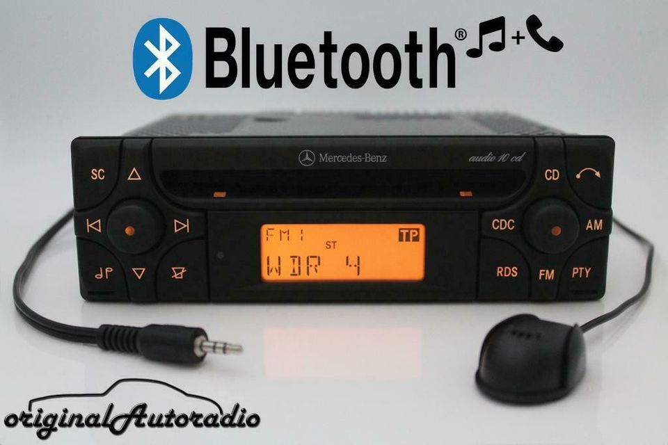 Mercedes Audio 10 CD MF2910 Bluetooth Mikrofon MP3 AUX Autoradio in Gütersloh
