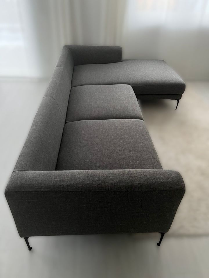 Sofa, Ecksofa, Couch grau, fast unbenutzt - wie neu! in Pfaffenhofen a.d. Ilm