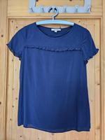 comma Damen Shirt dunkelblau Kurzarm Gr. 36 Bayern - Reichertshofen Vorschau