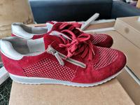 Paul green Sneaker rot Leder Bayern - Gauting Vorschau