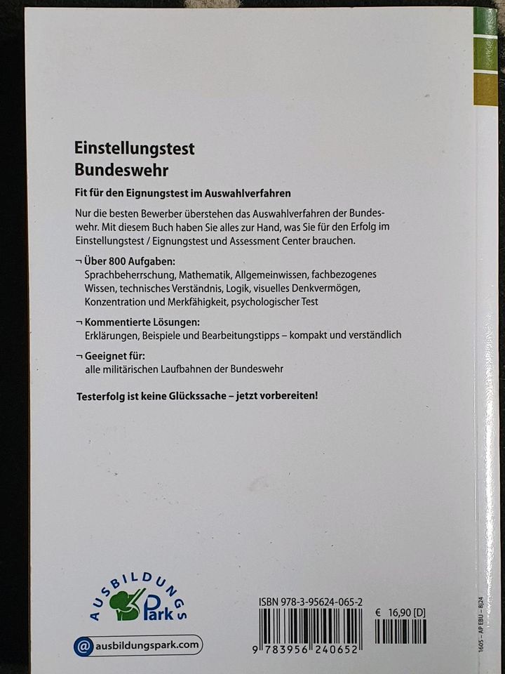 Einstellungstest * Bundeswehr in Ribnitz-Damgarten