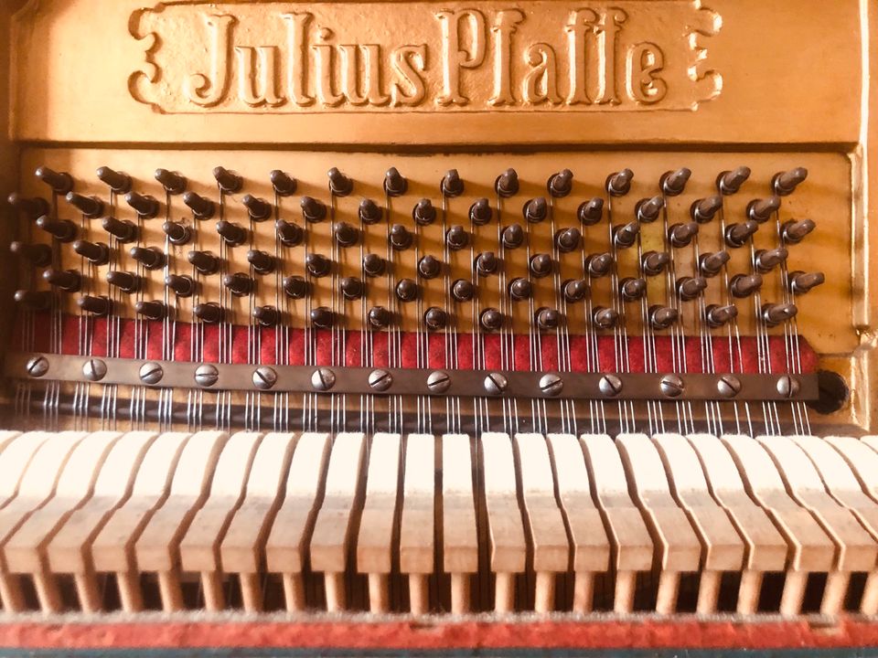 Jugendstil Klavier, Piano von Julius Pfaffe in Königswinter