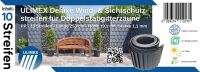 10x Deluxe Wind- und Sichtschutzstreifen 1,1 mm Zaun Sichtschutz Nordrhein-Westfalen - Dorsten Vorschau
