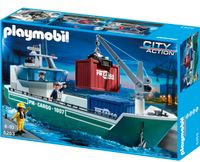 PLAYMOBIL 5253 - Frachtschiff mit Verladekran OVP wie NEU Berlin - Zehlendorf Vorschau