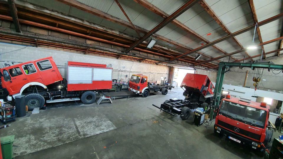 Feuerwehr Umbau Wohnmobil Expedition Weltreise in Pfullingen
