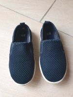 Slipper/ Sneaker/ Hausschuhe (blau) von H&M, Gr. 27 Hessen - Ebsdorfergrund Vorschau