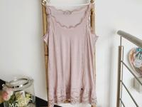 XXL 46 tredy Tanktop Top rosa used Spitze Shirt Longtop Sachsen-Anhalt - Genthin Vorschau