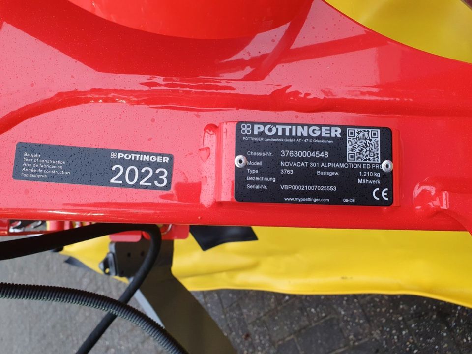 Pöttinger Novacat 301 alpha motion ED Pro in Papenburg