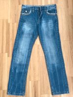 Jeans Yigga gerade blau Gr.152 Junge Used Look #4für3“ Bayern - Fürth Vorschau