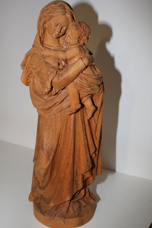 Maria m. Kind Holz geschnitzt, ca. 64 cm hoch,  aus Südtirol in Freigericht