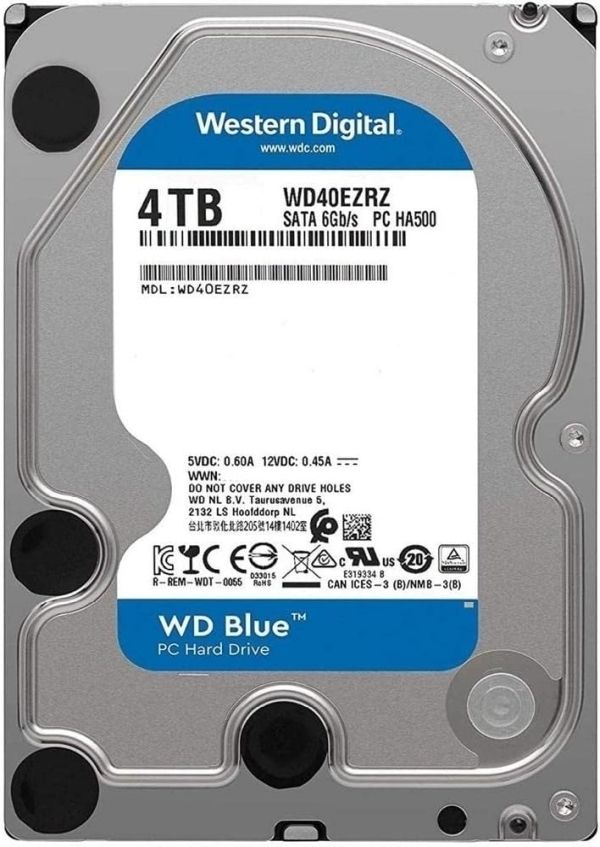 Festplatte HDD 4TB WD Blue - WD40EZRZ - 139h in Tauberbischofsheim