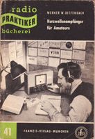 "Kurzwellenempfänger für Amateure" von Werner W. Diefenbach Rheinland-Pfalz - Zornheim Vorschau