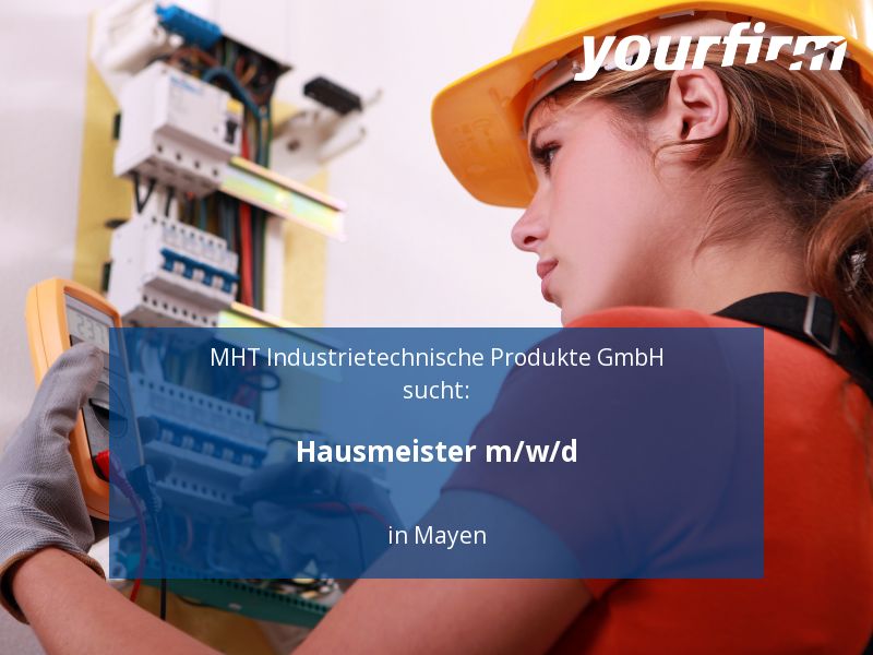 Hausmeister m/w/d | Mayen in Sankt Johann