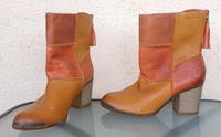 Tamaris Stiefeletten Gr. 39 Patchwork Nieten Ethno Boho Stiefel Hessen - Bad Zwesten Vorschau