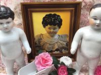 Alter BILDERRAHMEN Vintage Puppenmotiv Badepuppe Shabby Baden-Württemberg - Kirchheim unter Teck Vorschau