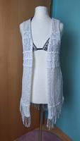 LIVRE Coachella Boho Ibiza Vintage Hippie Crochet Strickweste M Bayern - Augsburg Vorschau