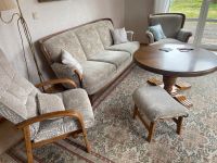 Biedermeier-Stil 3er Sofa mit 2 Sesseln und 1 Fernsehsessel Niedersachsen - Ebstorf Vorschau