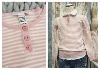 H&M ♥ Streifen Ringel Pullover rosa ♥ Gr 122 128 ♥ Baumwolle Nordrhein-Westfalen - Frechen Vorschau