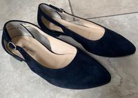 Ballerina dunkelblaues Velourleder der Marke Paul Green, Gr. 37 Stuttgart - Stuttgart-Ost Vorschau