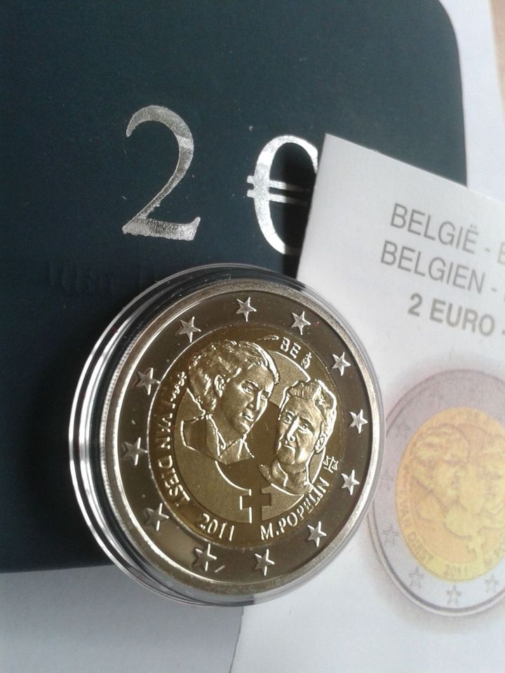 2 euro Belgien PP 2005 2006 2007 2009 2011 2014 2022 in München