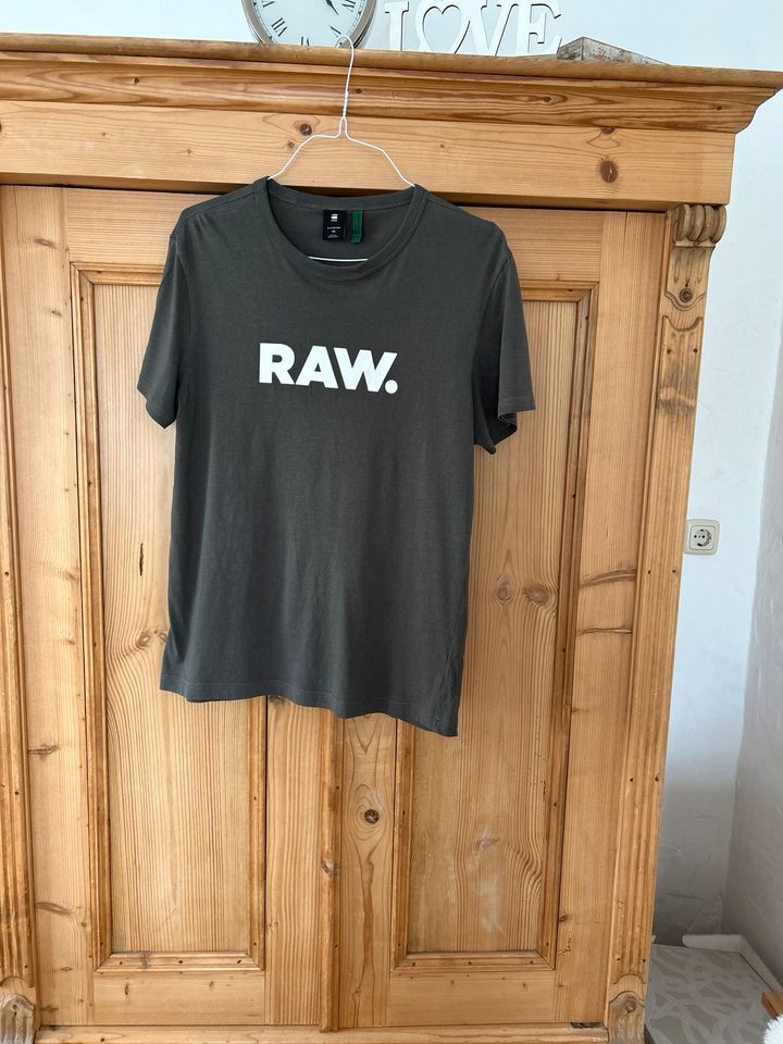 G-Star RAW T-Shirt, Khaki, Gr. M, neuwertig in Eibelstadt