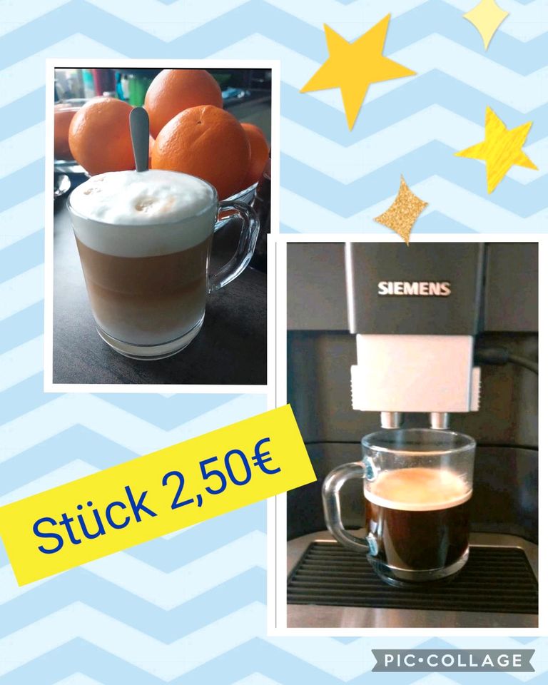 Schöne Kaffeebecher, Tassen, Gläser Latte Macchiato in Leipzig