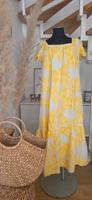 ZARA Midikleid M L gelb weiß Sommerkleid Nordrhein-Westfalen - Willich Vorschau