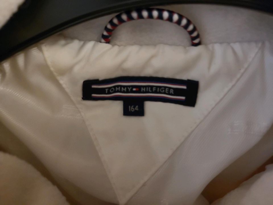 Tommy Hilfiger Daunenjacke Gr 164 S weiss wie neu Winterjacke in Rosengarten