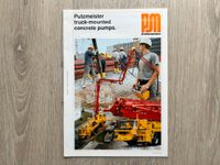 Putzmeister Betonpumpen Prospekt Baufahrzeuge Baustelle Lkw Truck Baden-Württemberg - Isny im Allgäu Vorschau