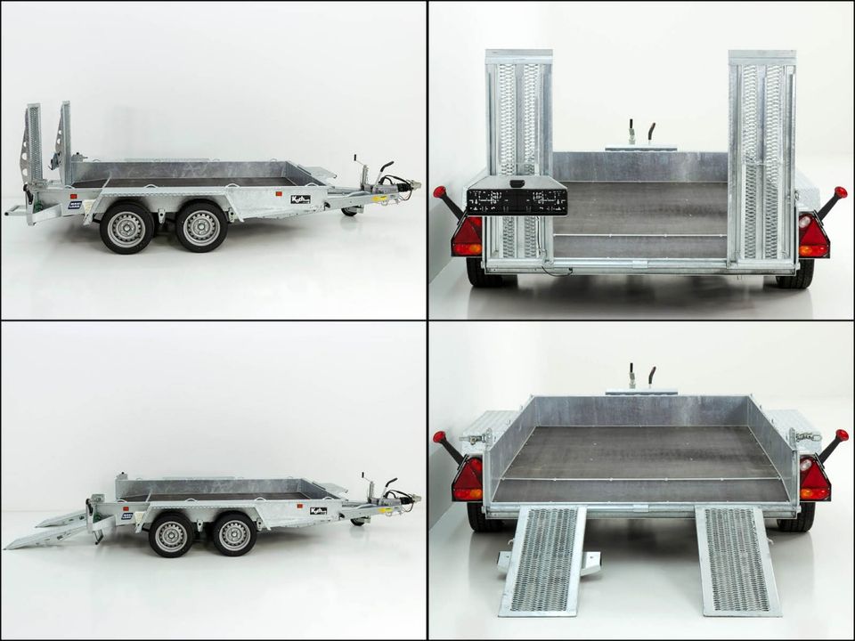 Variant Baumaschinenanhänger Maxi Load 161x305 3,5t|Einzelrampen in Winsen (Luhe)