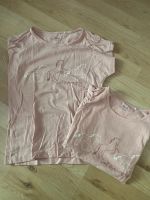 2 x Shirts Zwillinge rosa 134 140 Mädchen Pferd rosa neuwertig Dresden - Coschütz/Gittersee Vorschau