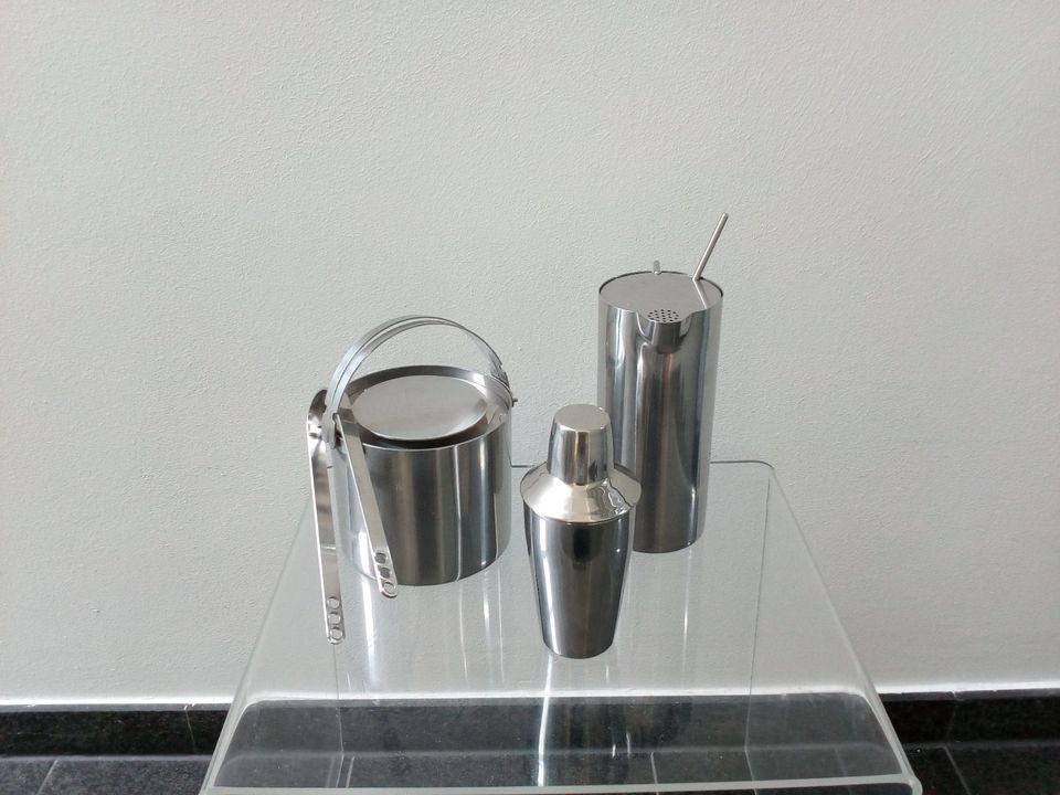 Stelton | Arne Jacobsen | Eiswürfeleimer (Cylinda-Line) & Shaker in Berlin