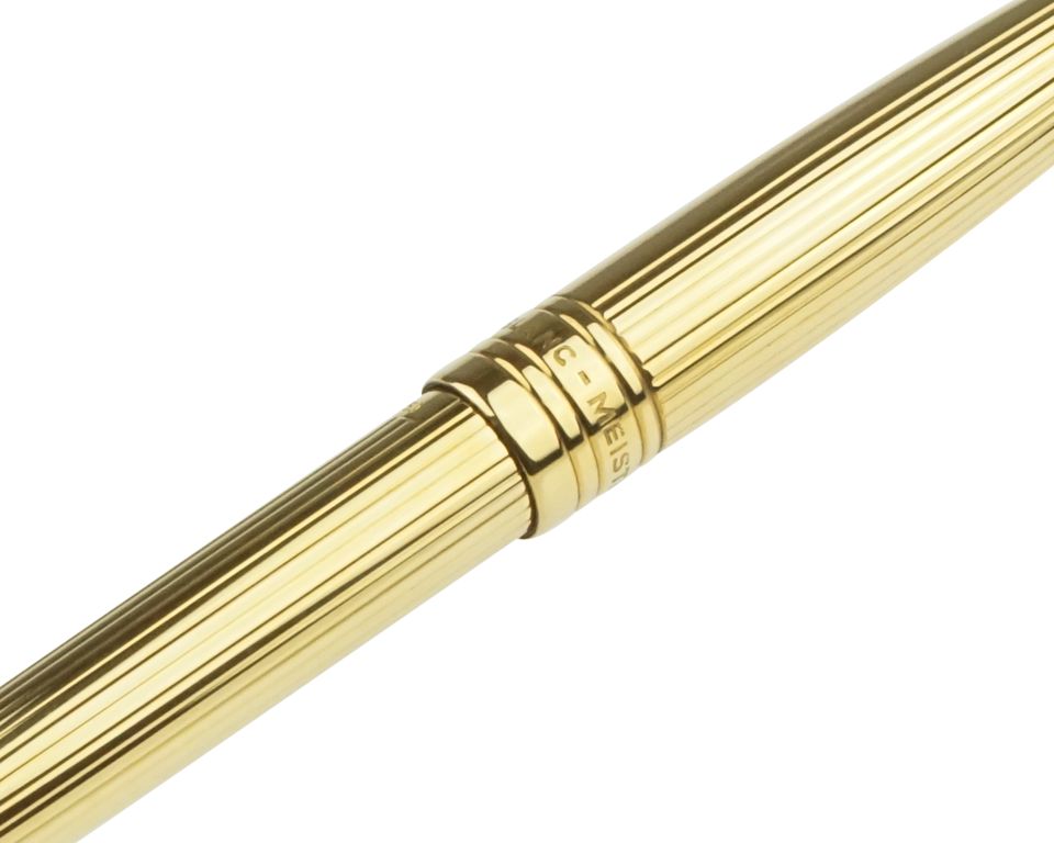 Montblanc Meisterstück Solitaire 750er Solid Gold Kugelschreiber in Pfarrkirchen