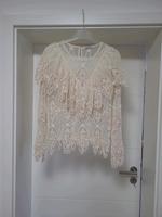 Zara Oberteil Häkelbluse Festlich transparent Gr. M Neu Bayern - Essenbach Vorschau