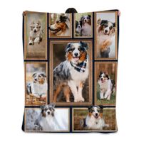 Australian Shepherd  Flanell Decke Neu Bayern - Deggendorf Vorschau