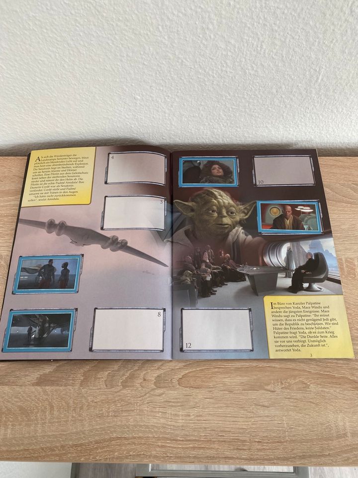 Star Wars Angriff der Klonekriger 2002 Sticker Album Merlin in Melsungen