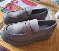 Damenloafer Graceland Gr.38 neu  grau Nordrhein-Westfalen - Schwerte Vorschau
