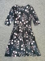 Kleid schwarz mit schönem Blumenmuster Bayern - Höchstädt a.d. Donau Vorschau