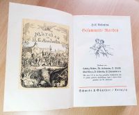 Märchenbuch Kinderbuch H.C. Andersen historisch altdeutsch Nordrhein-Westfalen - Kalletal Vorschau