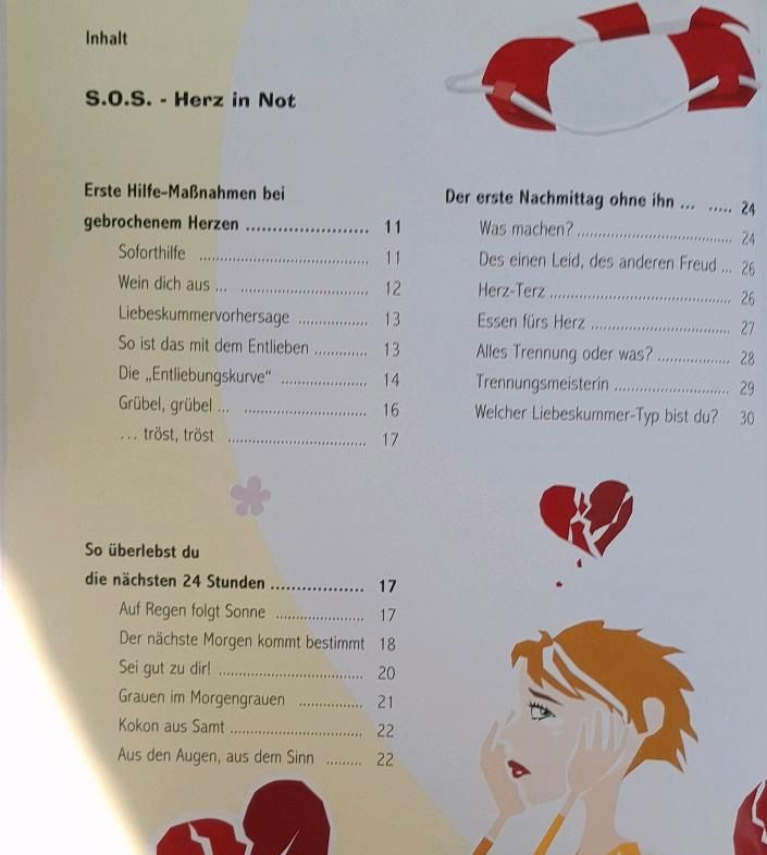 "S.O.S. Herz in Not" Liebeskummer-Buch in Leverkusen