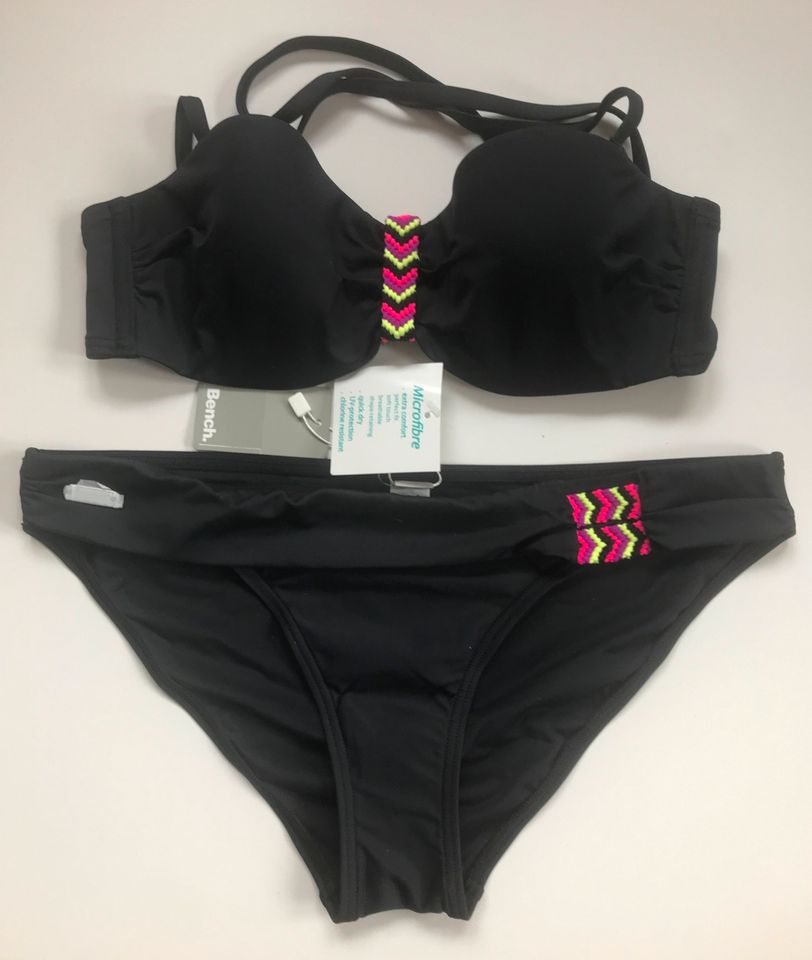 Bench Bikini schwarz mit Streifen, Microfaser, Gr. 36 B in Niedersachsen -  Uslar | eBay Kleinanzeigen ist jetzt Kleinanzeigen