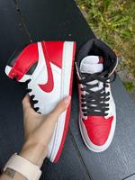 Nike Air Jordan 1 Retro High OG White Red Heritage Sneaker Neuhausen-Nymphenburg - Neuhausen Vorschau