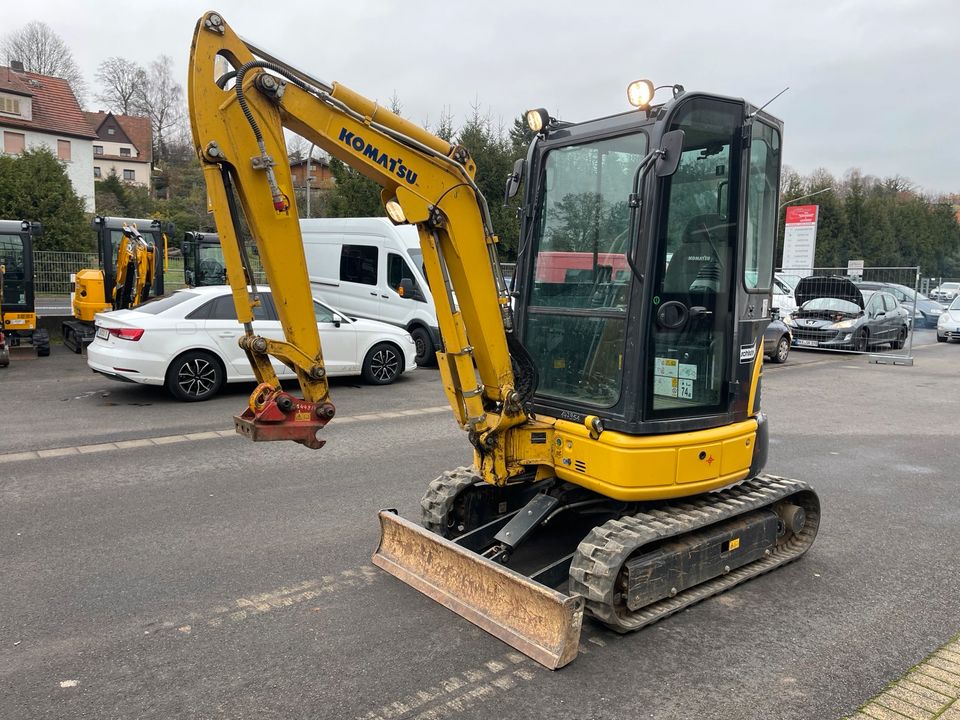 Komatsu PC 22 MR-3 Bagger Minibagger Netto 21500€ in Steinau an der Straße