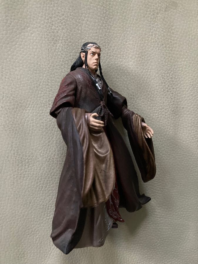 Toy biz Der Herr der Ringe Figur Elrond of Rivendell in Harsum